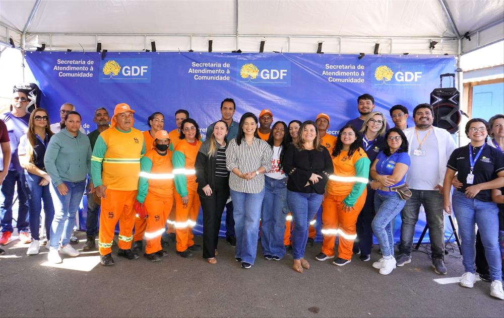 Capa da notícia: 8ª edição da campanha Gari Sangue Bom acontece em Sobradinho II